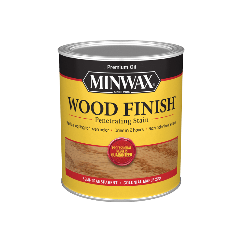 Minwax Wood Oil Stain Semi-Transparent Colonial Maple 1 qt. | Gilford Hardware 