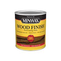 Thumbnail for Minwax Wood Stain Oil Semi-Transparent Dark Walnut 1 qt. | Gilford Hardware 