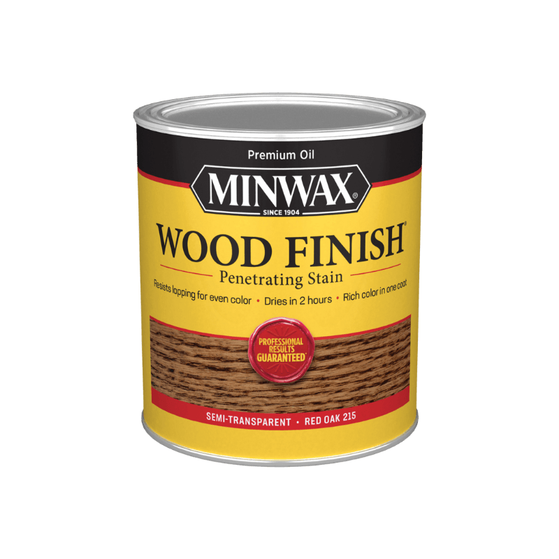 Minwax Semi-Transparent Red Oak Wood Stain 1 qt. | Gilford Hardware 