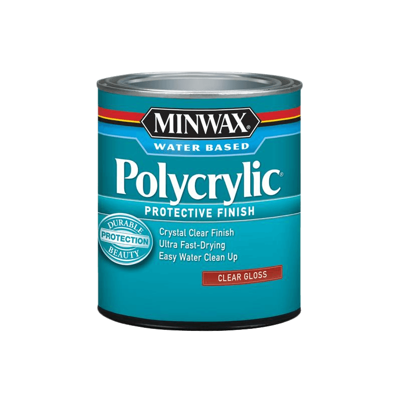Minwax Gloss Clear Polycrylic 1 qt. | Stains | Gilford Hardware & Outdoor Power Equipment