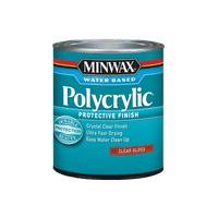 Thumbnail for Minwax Gloss Clear Polycrylic 1 qt. | Stains | Gilford Hardware & Outdoor Power Equipment