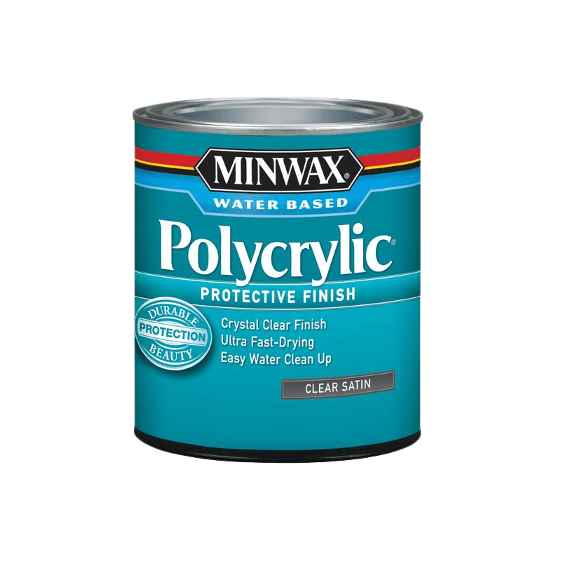 Minwax Satin Clear Polycrylic 1 qt. | Stains | Gilford Hardware & Outdoor Power Equipment
