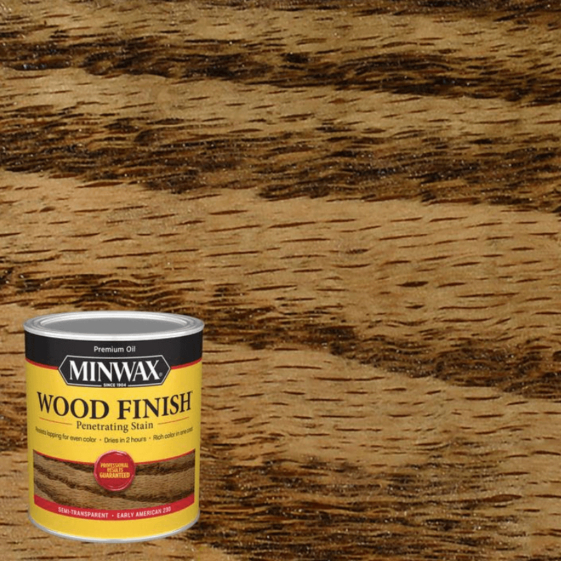 Minwax Oil Stain Semi-Transparent Early American 1 qt. | Gilford Hardware 