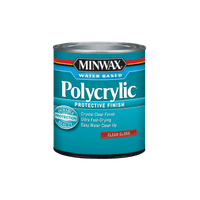 Thumbnail for Minwax Polycrylic Protective Finish Gloss Clear 0.5 pt. | Stains | Gilford Hardware & Outdoor Power Equipment