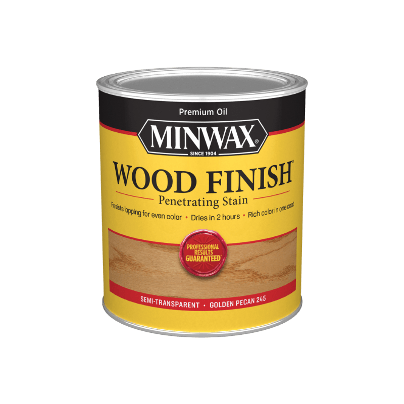 Minwax Wood Stain Oil Semi-Transparent Golden Pecan 1 qt. | Stains | Gilford Hardware & Outdoor Power Equipment
