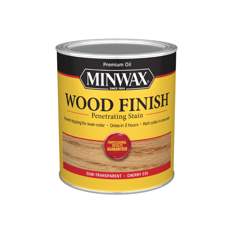 Minwax Wood Stain Oil Semi-Transparent Cherry 1 qt. | Stains | Gilford Hardware & Outdoor Power Equipment