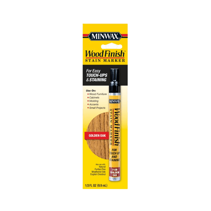 Minwax Oil Stain Marker Semi-Transparent Golden Oak 0.33 oz. | Gilford Hardware 