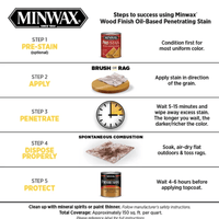 Thumbnail for Minwax Oil-Based Wood Stain Semi-Transparent Natural 0.5 pt. | Stains | Gilford Hardware & Outdoor Power Equipment