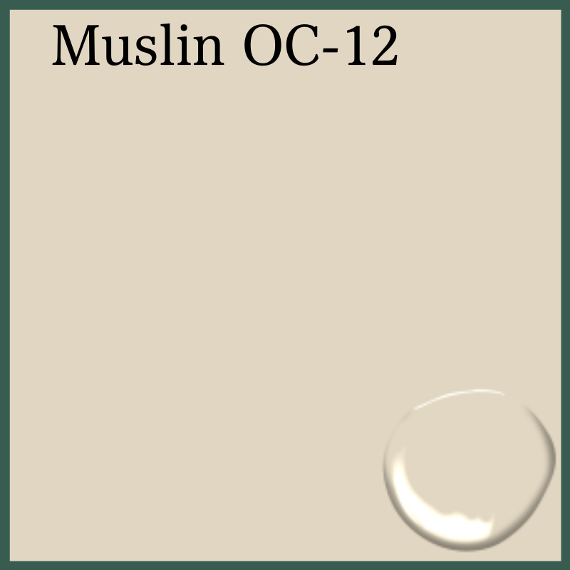 Muslin OC-12 Benjamin Moore | Gilford Hardware
