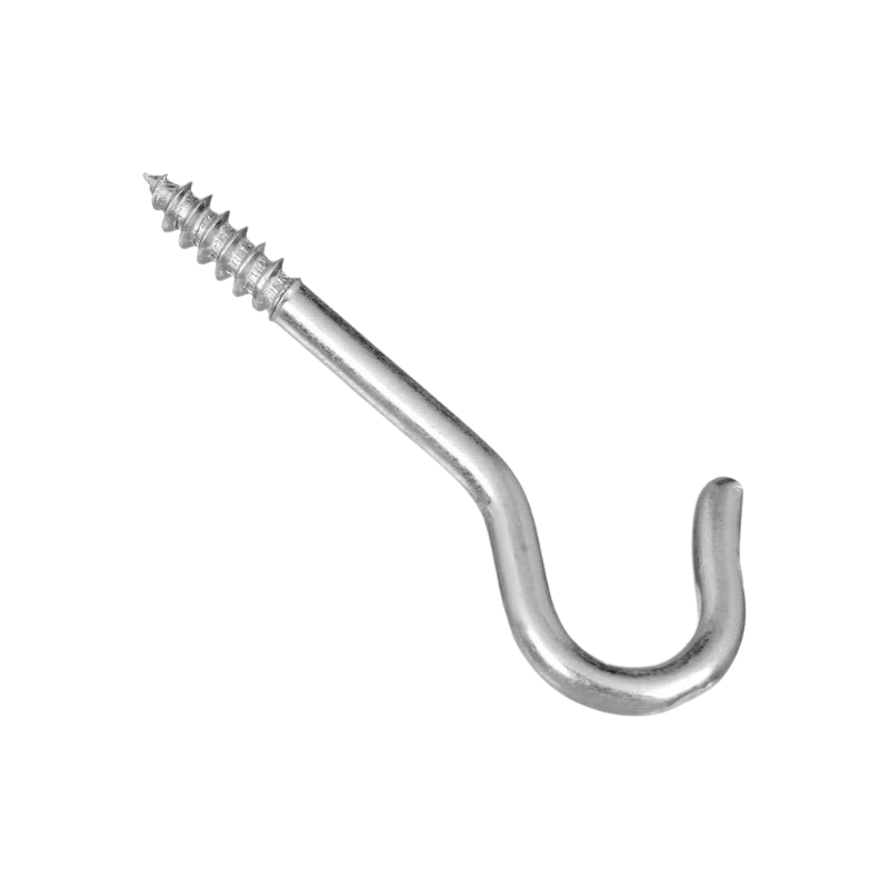 National Hardware Ceiling Hook Zinc-Plated Silver Steel 2-1/16 in. L 6-Pack. | Gilford Hardware & Outdoor Power Equipment