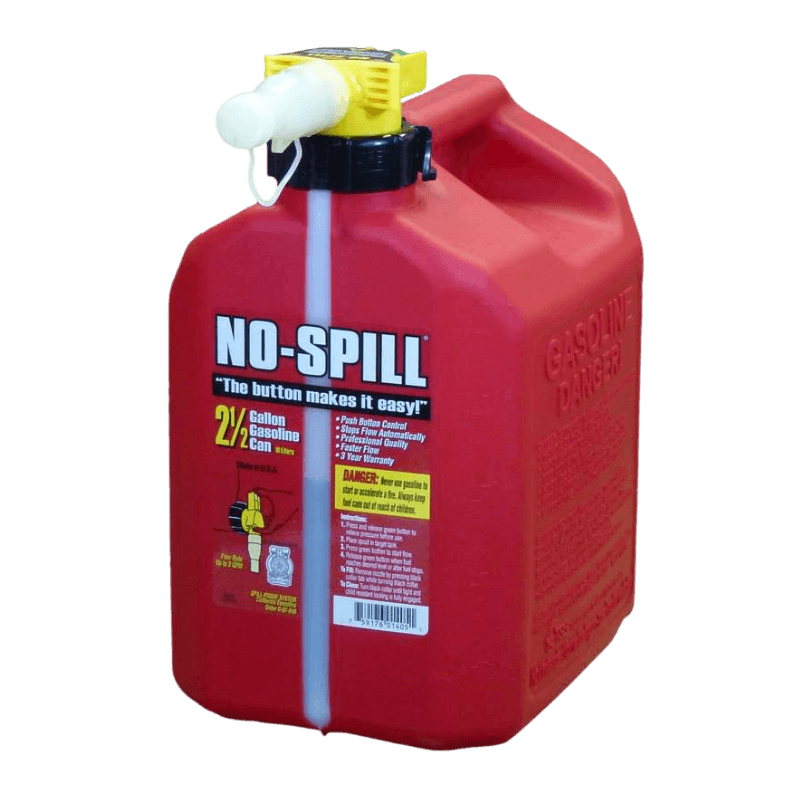 No-Spill Plastic Gas Can 2-1/2 gal. | Portable Fuel Cans | Gilford Hardware & Outdoor Power Equipment