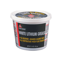 Thumbnail for AGS LITH-EASE White Lithium Grease 16 oz. | Lubricant | Gilford Hardware & Outdoor Power Equipment