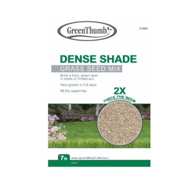 Green Thumb Dense Shade Grass Seed Mix 7 lb. | Seeds & Seed Tape | Gilford Hardware