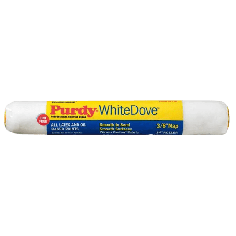 Purdy White Dove Paint Roller Cover 14 in. W x 3/8 in. | Gilford Hardware 