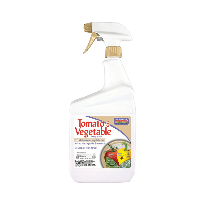 Bonide Tomato & Vegetable 3 in 1 Organic Liquid Insect, Disease & Mite Control 32 oz. | Fertilizers | Gilford Hardware & Outdoor Power Equipment