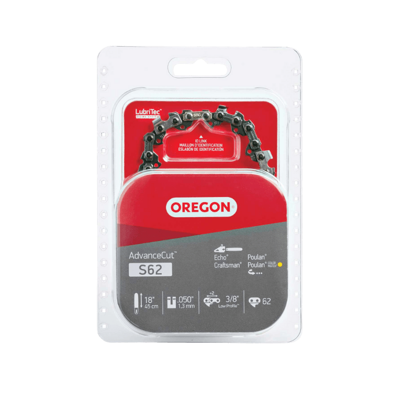 Oregon Replacement Chain .050" 62 Link 3/8" 18" | Gilford Hardware 
