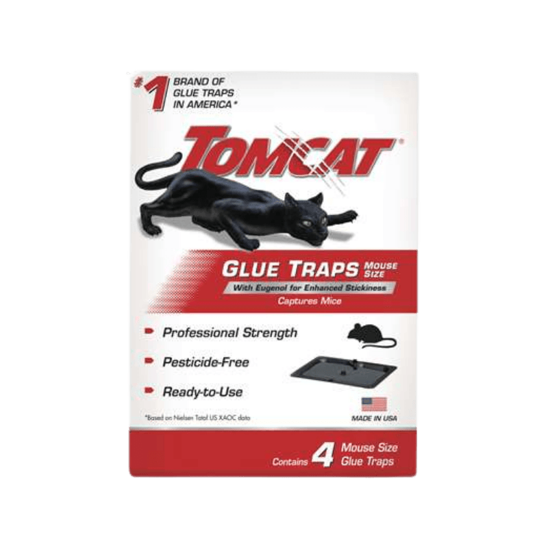 Tomcat Glue Trap For Mice 4-Pack. | Gilford Hardware 