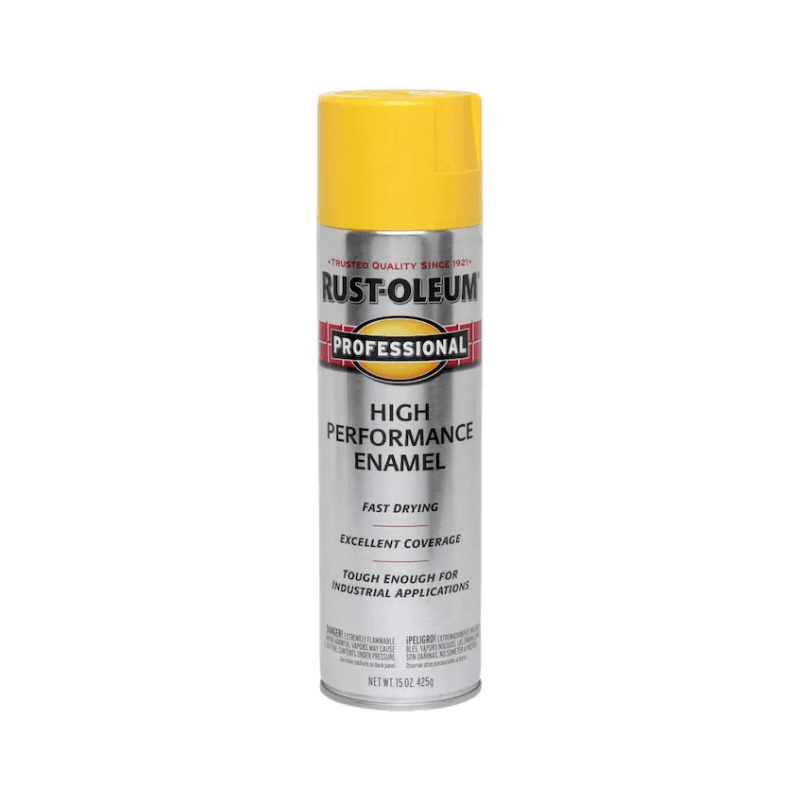 Rust-Oleum Professional Spray Paint Safety Yellow Gloss 15 oz. | Gilford Hardware 