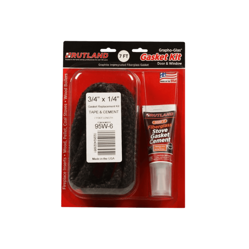 Rutland Stove Gasket Kit 3/4" x 1/4" x 7' | Gilford Hardware 