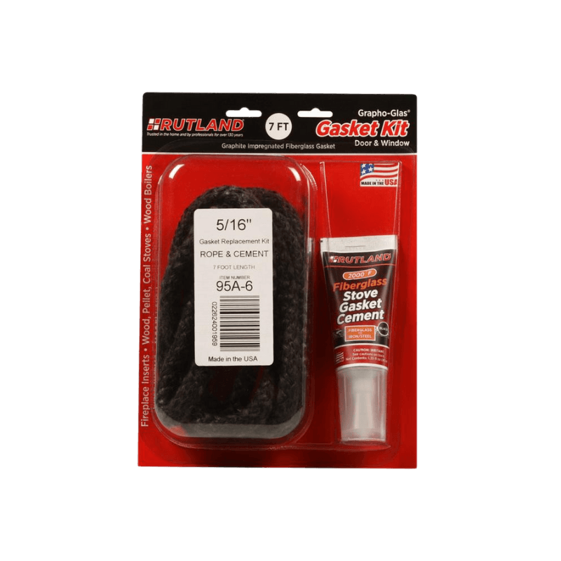 Rutland Stove Gasket Kit 5/16" x 7' | Fireplace & Wood Stove Accessories | Gilford Hardware & Outdoor Power Equipment