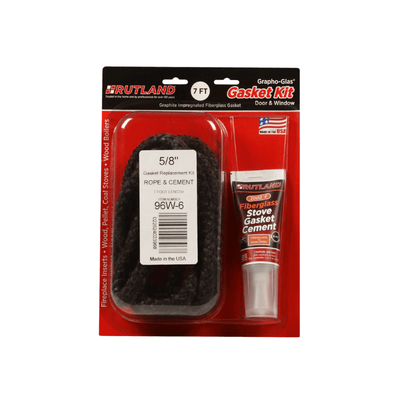 Rutland Stove Gasket Kit 5/8" x 7' | Fireplace & Wood Stove Accessories | Gilford Hardware & Outdoor Power Equipment