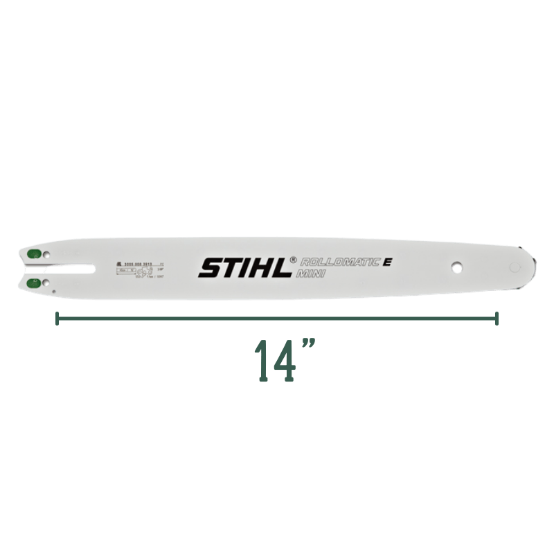 STIHL ROLLOMATIC® E Mini Replacement Bar 3/8" .043 14" | Gilford Hardware 
