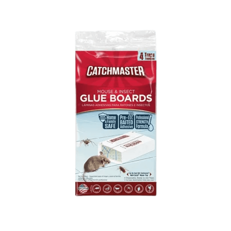 Catchmaster Mouse & Insect Glue Boards 4-Pack. | Gilford Hardware