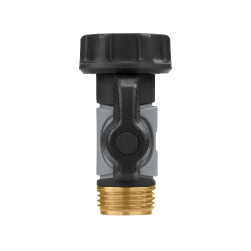 Green Thumb Pro Flo Metal Hose Coupling With Shut-Off | Gilford Hardware