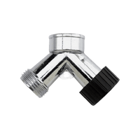 Thumbnail for Green Thumb Zinc 2-Way Y Connector | Garden Hose Fittings & Valves | Gilford Hardware & Outdoor Power Equipment