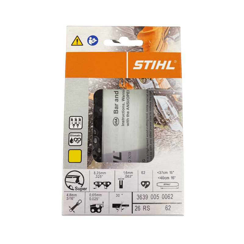 STIHL OILOMATIC® STIHL RM 3 Chain Loop 26 RS 62 | Gilford Hardware 