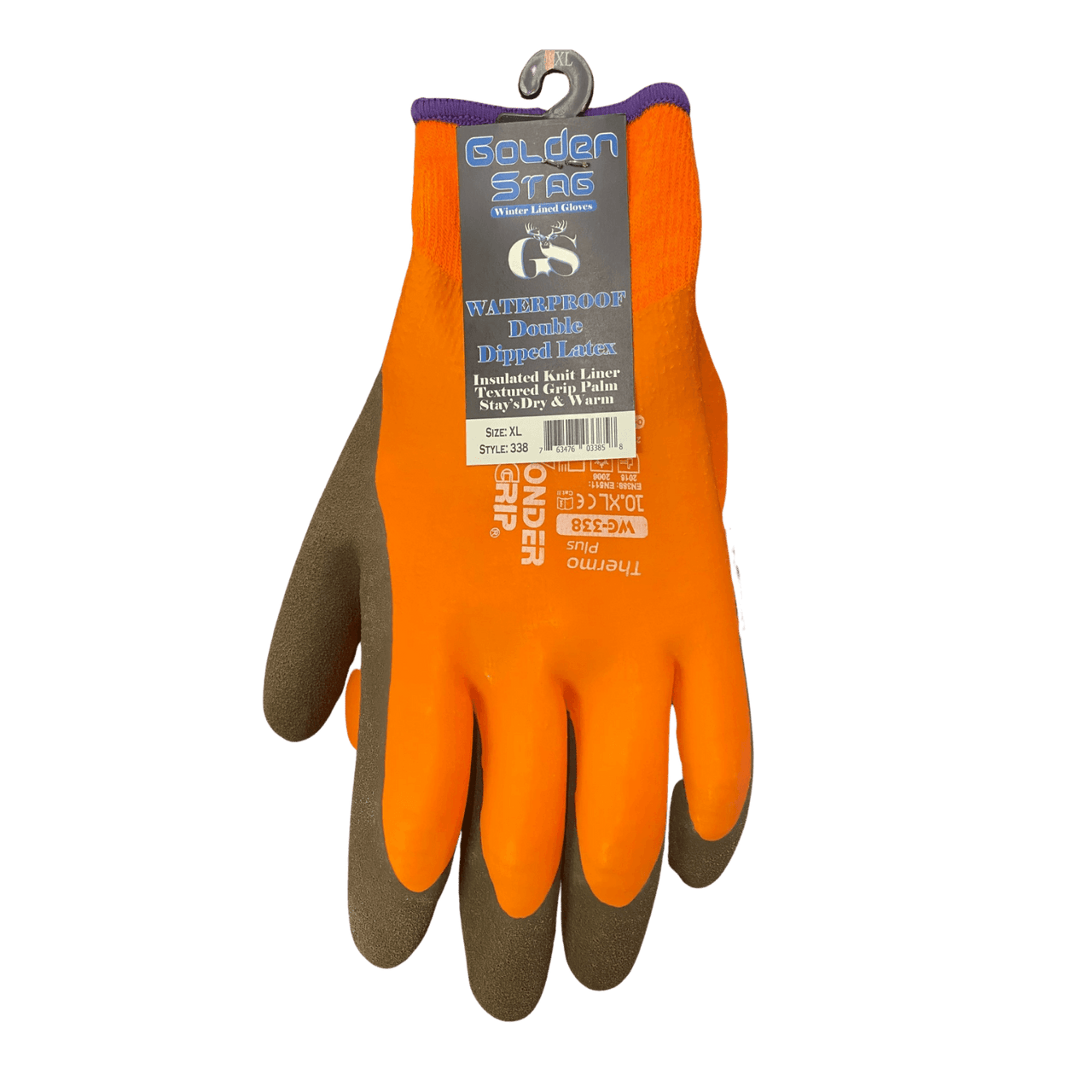 Golden Stag Waterproof Double Dipped Latex Glove | Safety Gloves | Gilford Hardware & Outdoor Power Equipment
