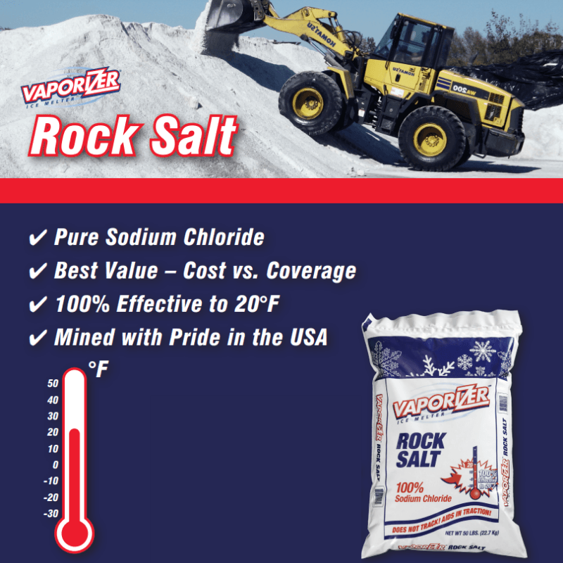 Vaporizer Rock Salt 50 lbs. | Gilford Hardware