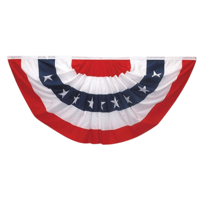 Valley Forge American Pleated Flag 18 in. H x 36 in. W | Gilford Hardware 