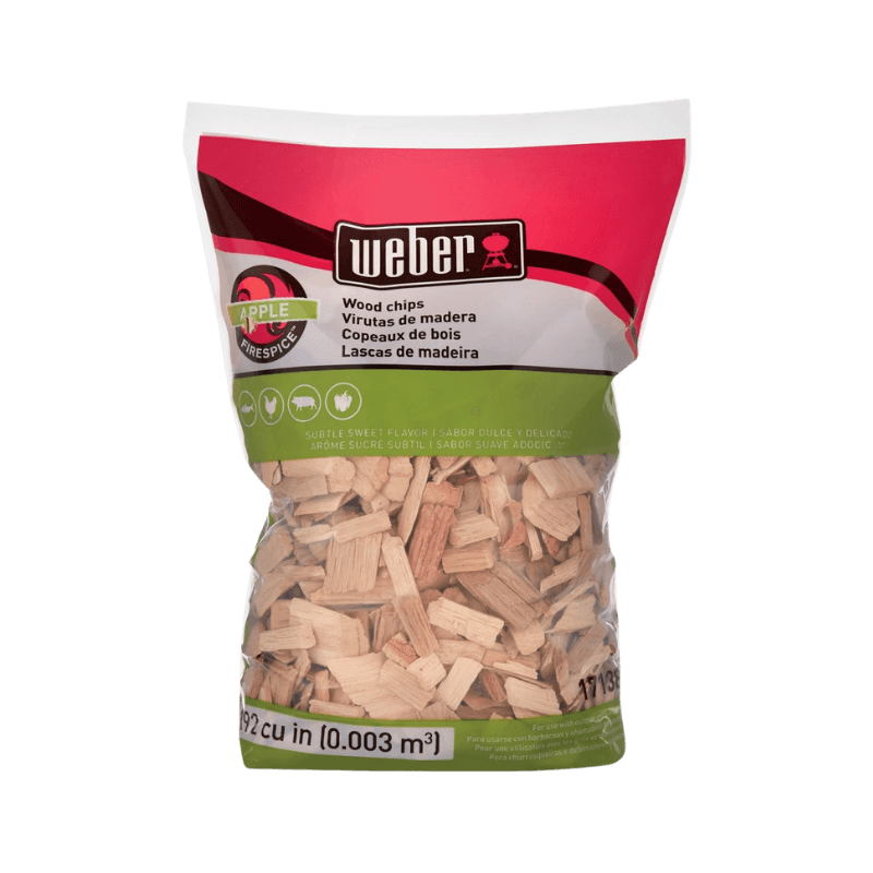 Weber Wood Smoking Chips Firespice Apple 192 cu. in. | Smoking Chips & Pellets | Gilford Hardware & Outdoor Power Equipment