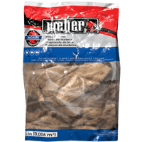 Thumbnail for Weber Firespice Hickory Wood Smoking Chunks 350 cu. in. | Gilford Hardware 