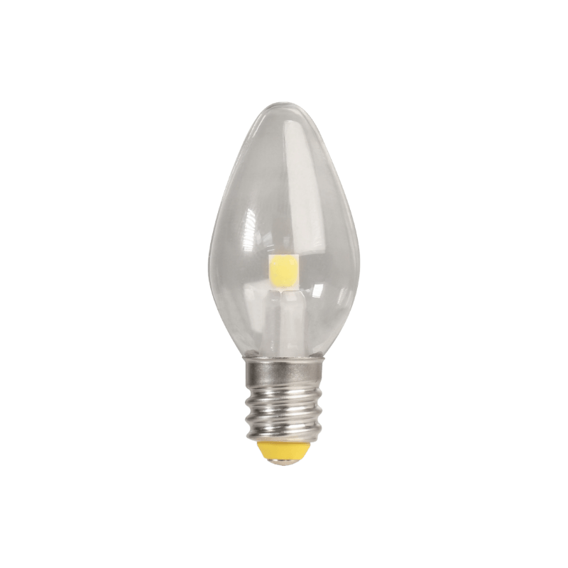 Feit Electric C7 E12 (Candelabra) LED Bulb Soft White 7 Watt Equivalence 4-Pack. | Gilford Hardware 