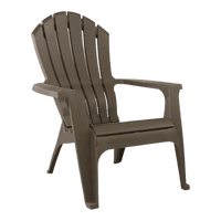 Thumbnail for Adams RealComfort Adirondack Chair Poly Earth Brown | Gilford Hardware
