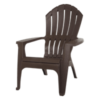 Thumbnail for Adams RealComfort Adirondack Chair Poly Earth Brown | Chairs | Gilford Hardware & Outdoor Power Equipment