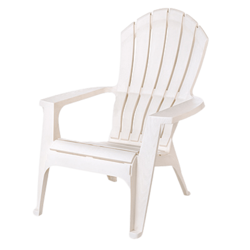 Adams RealComfort Adirondack Chair Poly White | Gilford Hardware