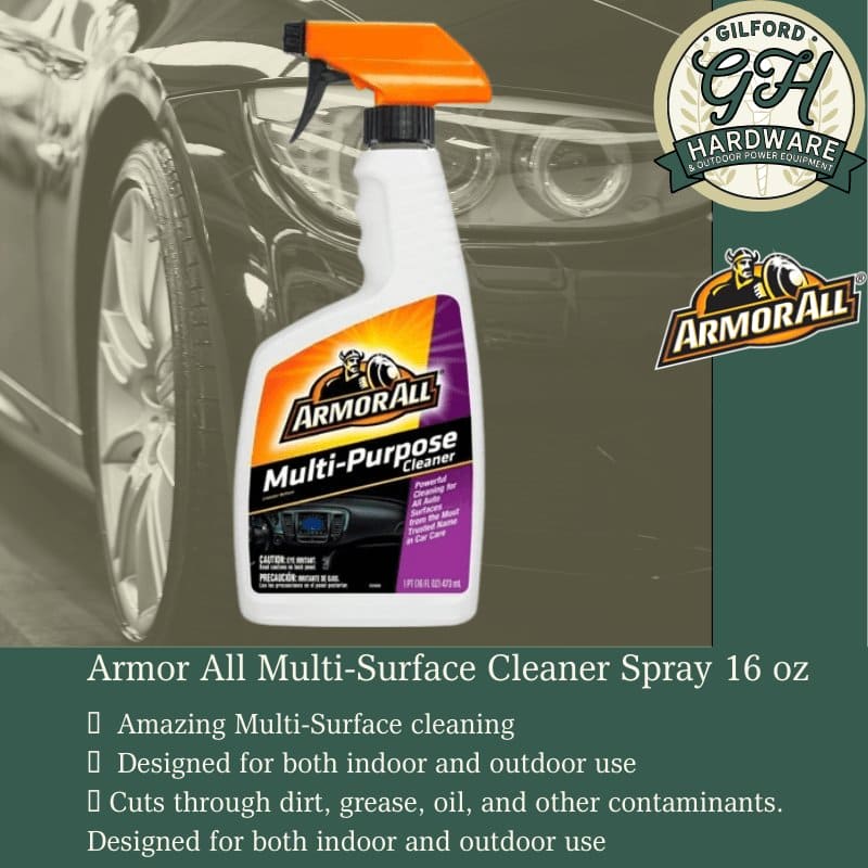 Armor All Multi-Purpose Auto Cleaner Spray 16 oz. | Gilford Hardware