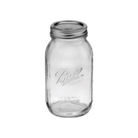 Thumbnail for Ball Regular Mouth Canning Jar 1 quart. 12-pack. | Kitchen & Dining | Gilford Hardware