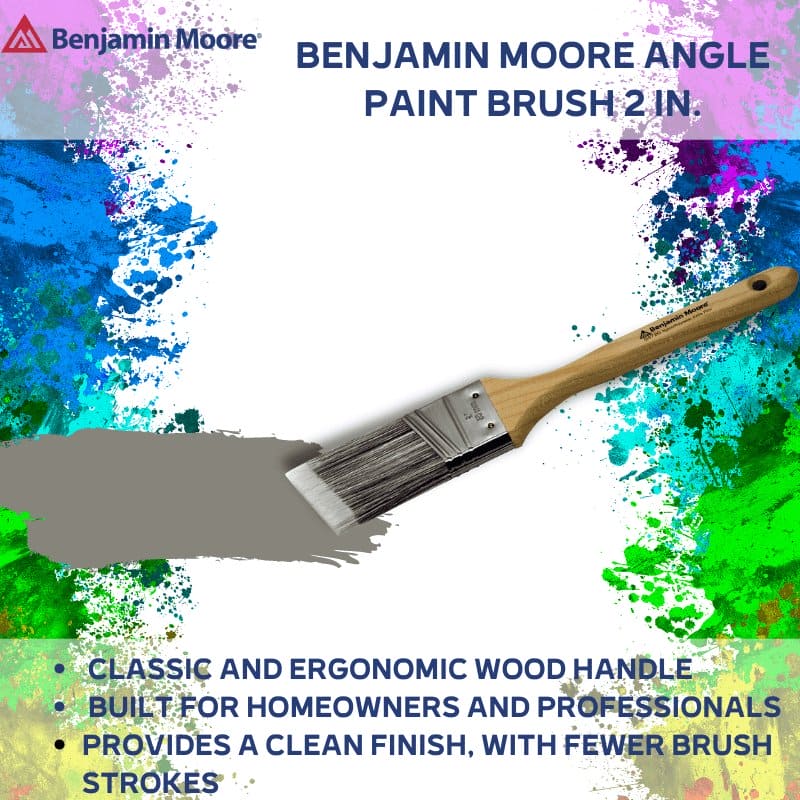 Benjamin Moore Angle Paint Brush 2 in. | Gilford Hardware