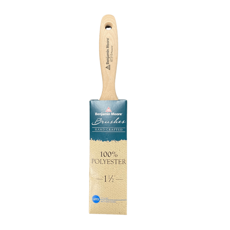 Benjamin Moore Flat Polyester Paint Brush 1-1/2 in. | Paint Brushes | Gilford Hardware & Outdoor Power Equipment