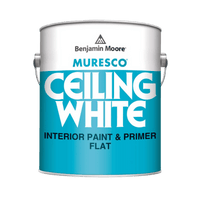 Thumbnail for Benjamin Moore Muresco Ceiling White Flat Paint & Primer | Primers | Gilford Hardware