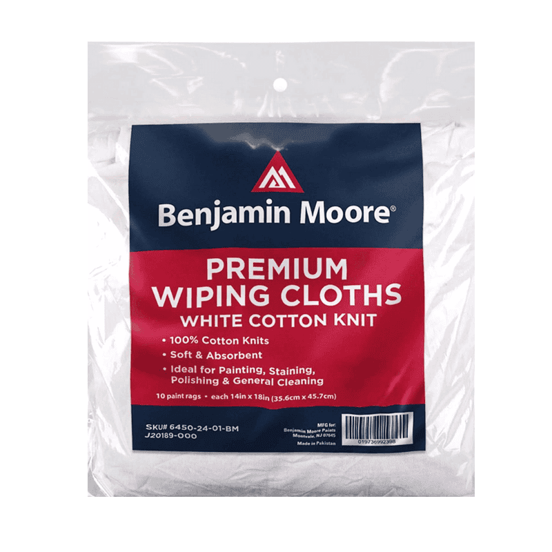 Benjamin Moore Wiping Cloth 10-Pack. | Painting Consumables | Gilford Hardware & Outdoor Power Equipment