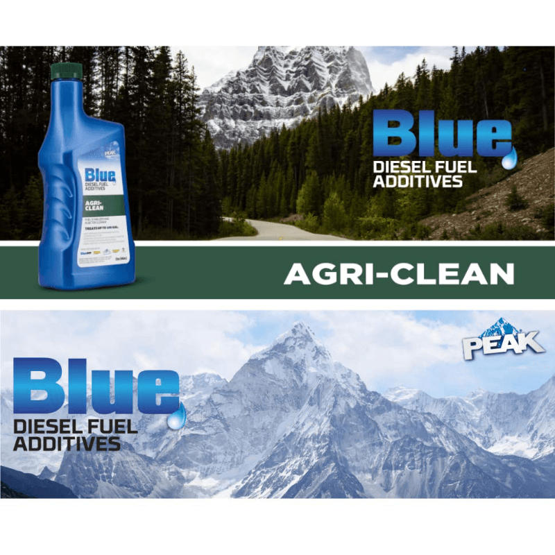 Peak Blue AGRI-CLEAN Diesel Fuel Additive 32 oz. | Gilford Hardware 
