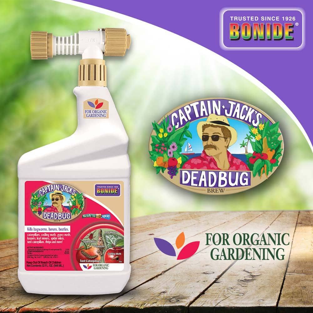 Captain Jacks Dead Bug Brew Organic Liquid Caterpillar Killer 32 oz. | Fertilizers | Gilford Hardware & Outdoor Power Equipment
