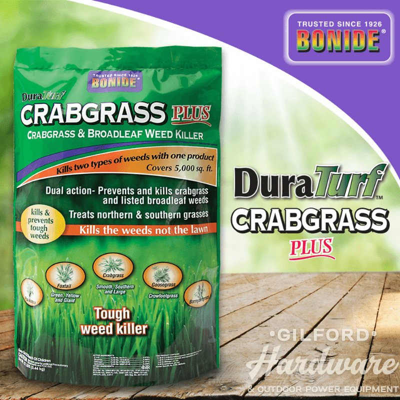 Bonide Duraturf Crabgrass Preventer Granules 12 lb. | Gilford Hardware 