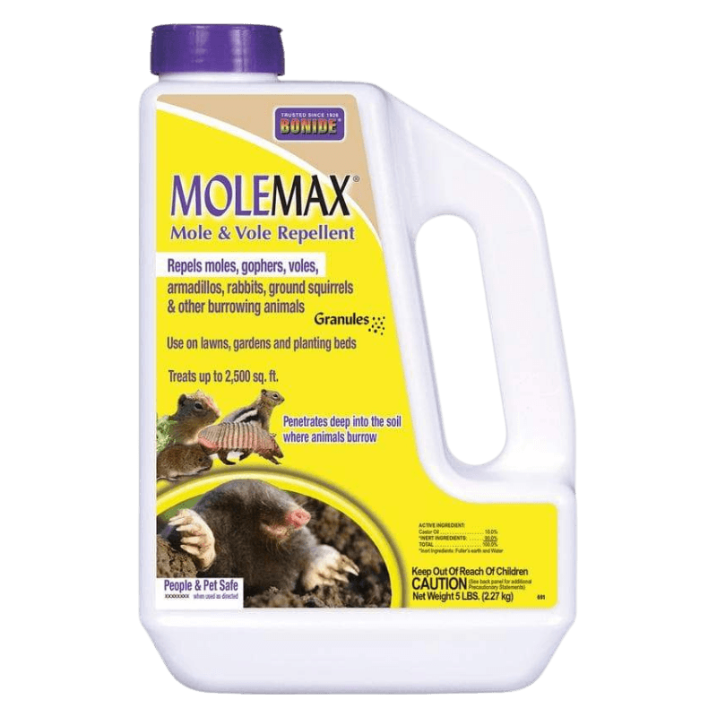 Bonide MoleMax Moles and Voles Granules 5 lb. | Animal & Pet Repellents | Gilford Hardware & Outdoor Power Equipment