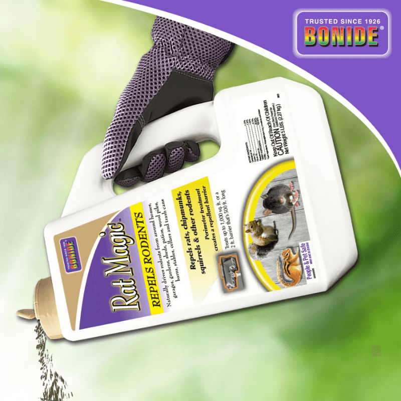 Bonide Rat Magic Rodent Repellent Granules 5 lb. | Animal & Pet Repellents | Gilford Hardware & Outdoor Power Equipment